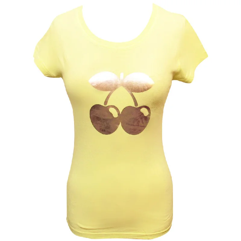 Pacha Metallic Cherry Logo T-shirt