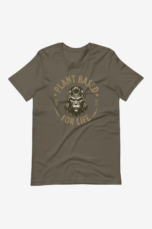 Plant Based For Life - Unisex t-shirt