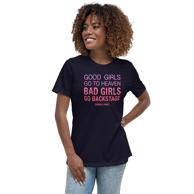 Women's Good Girls/Bad Girls Relaxed T-Shirt - Available in 4 Colors (S-3XL)