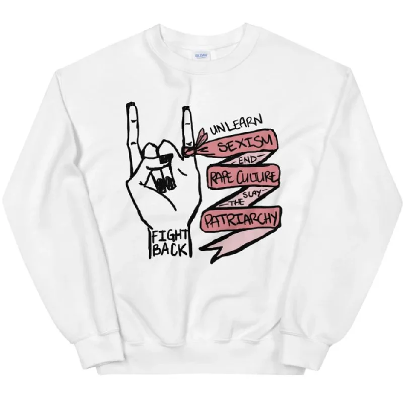 Unlearn Sexism, End Rape Culture -- Sweatshirt