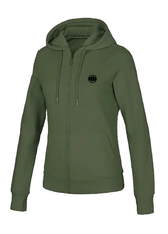 Zip-up hoodie women's Tricot Selma