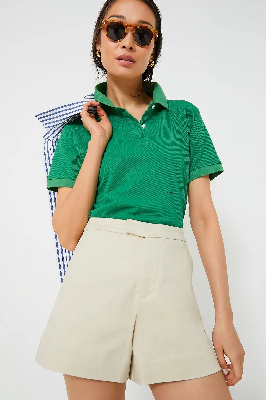 Green Pique Murray Classic Polo