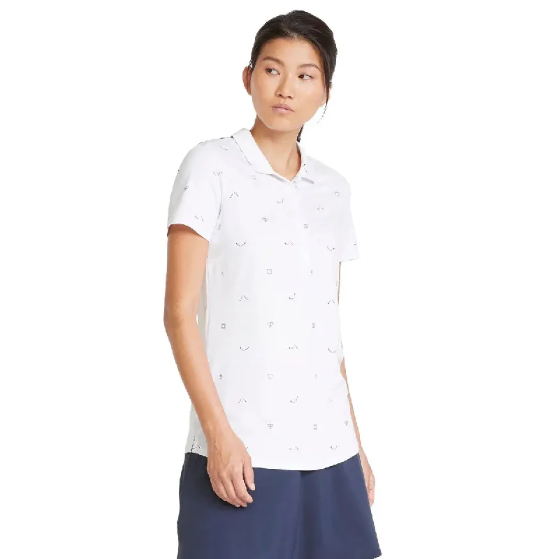 PUMA Women's Cloudspun H8 Golf Polo